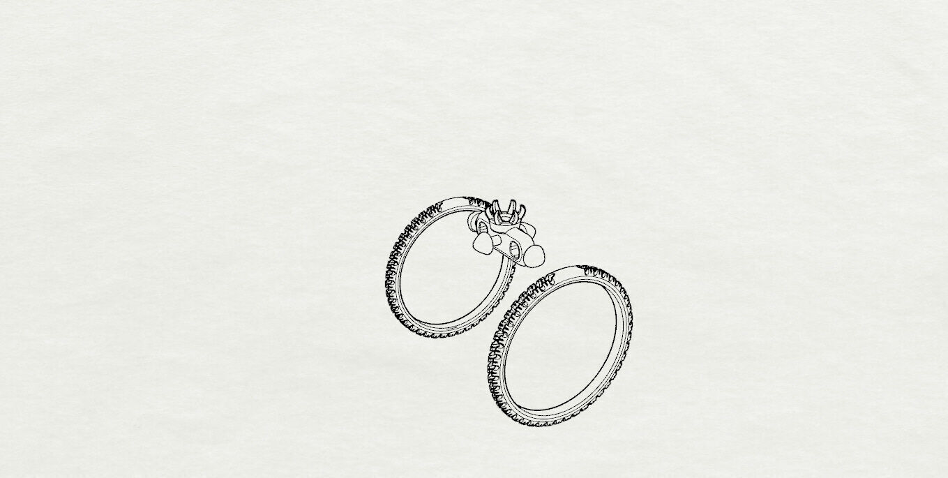 Tiffany ring 3D print model_22