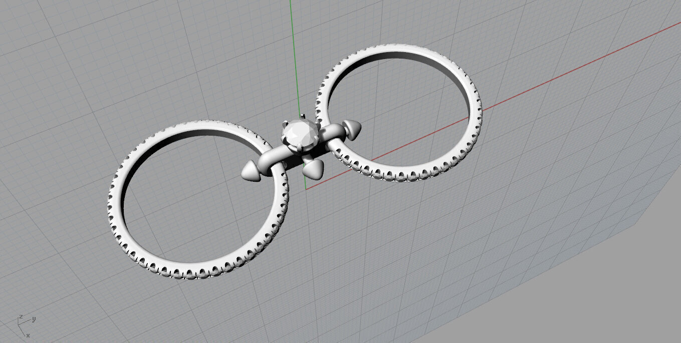 Tiffany ring 3D print model_15