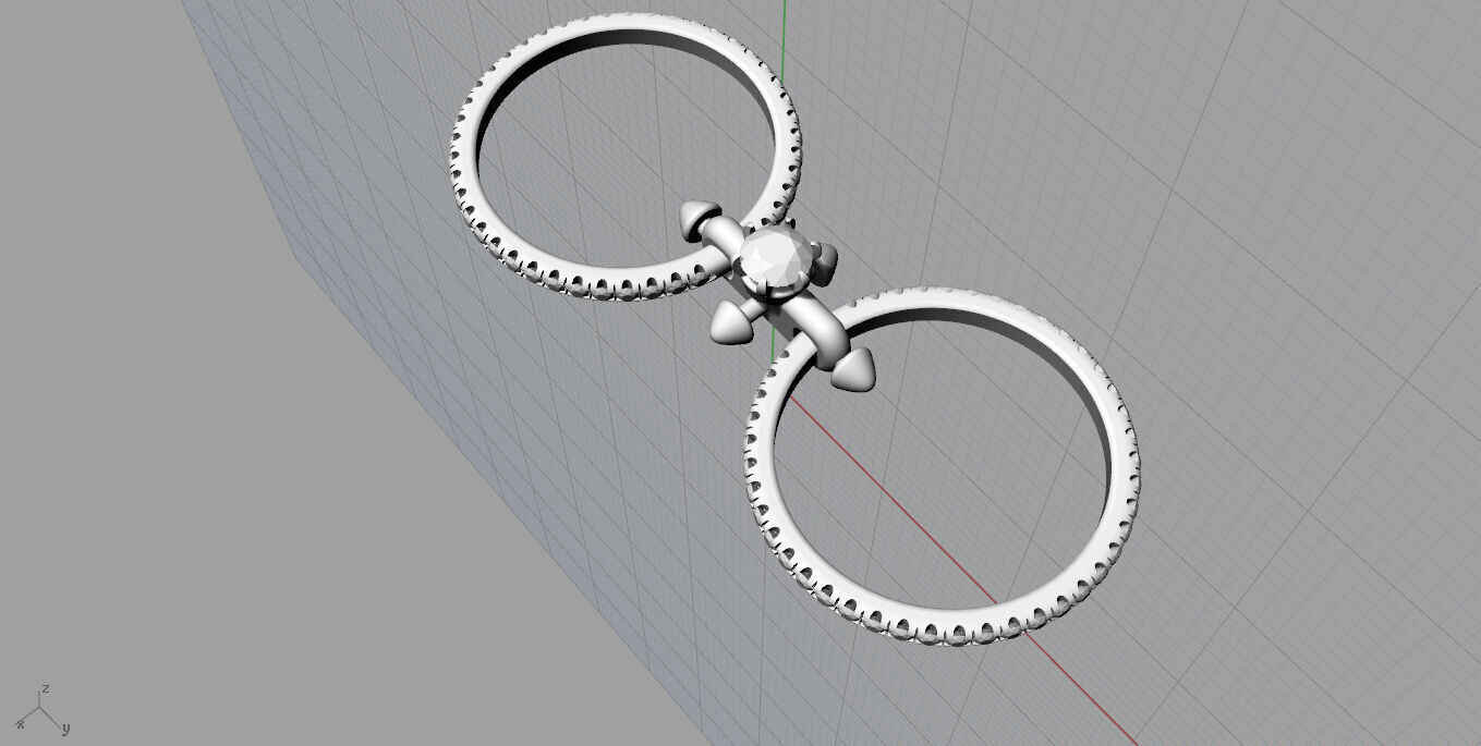 Tiffany ring 3D print model_14