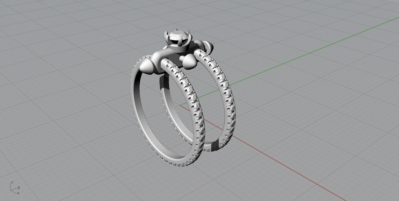 Tiffany ring 3D print model_11