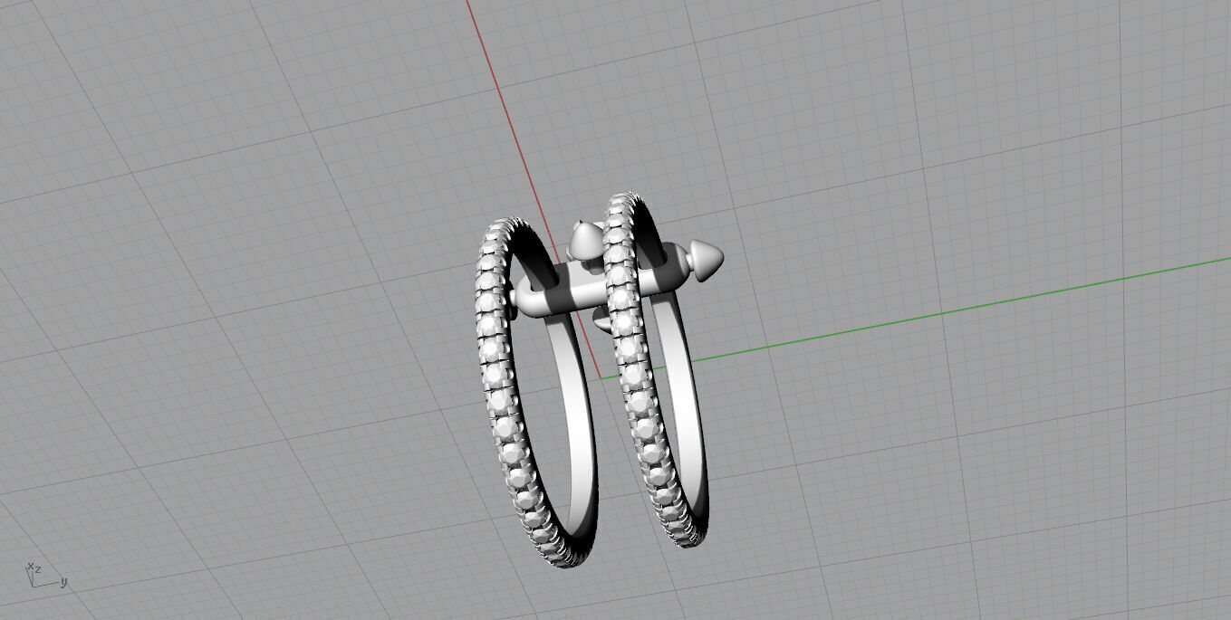 Tiffany ring 3D print model_9