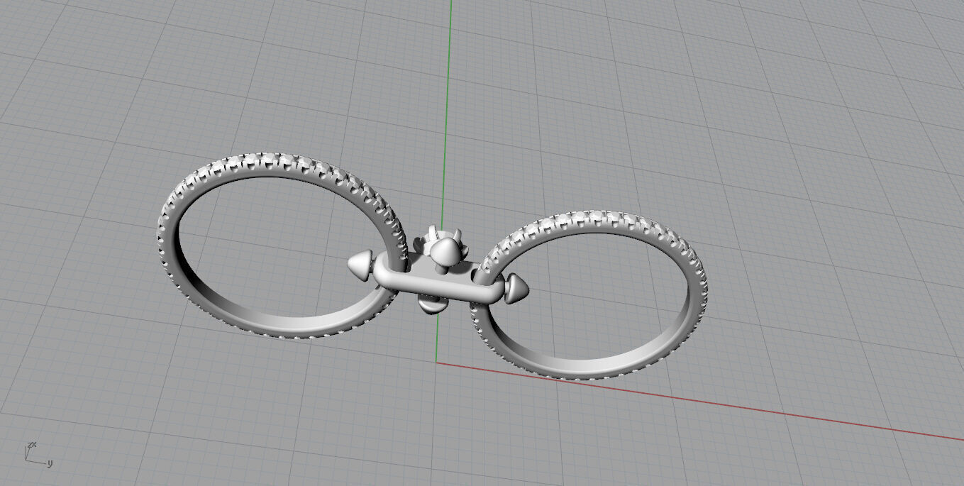 Tiffany ring 3D print model_13