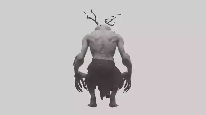 Possessed man model