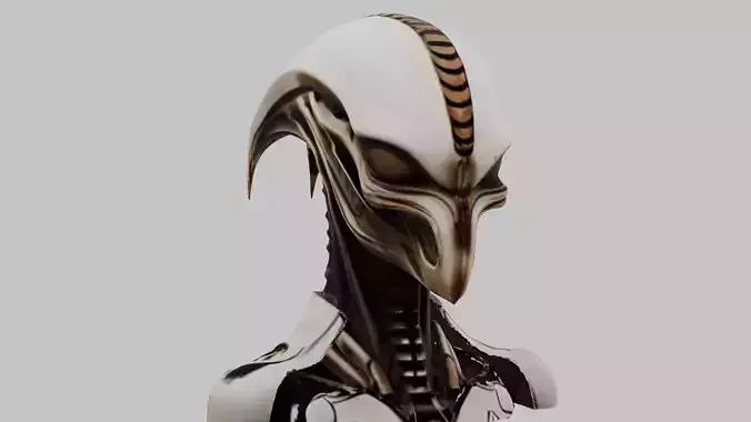Alien Xenomorph Head Bust