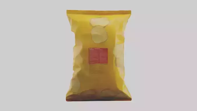 Potato Chips Bag model