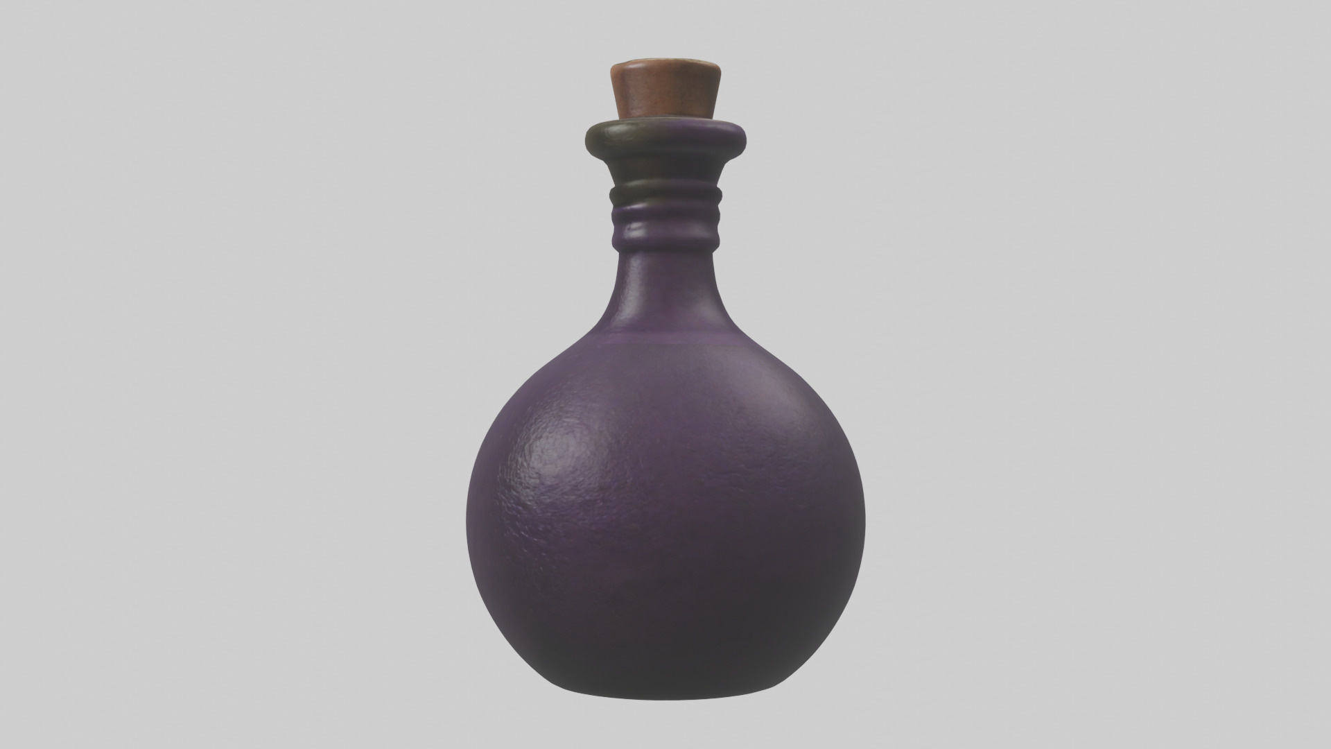 Potion Flask model Low-poly 3D model_12
