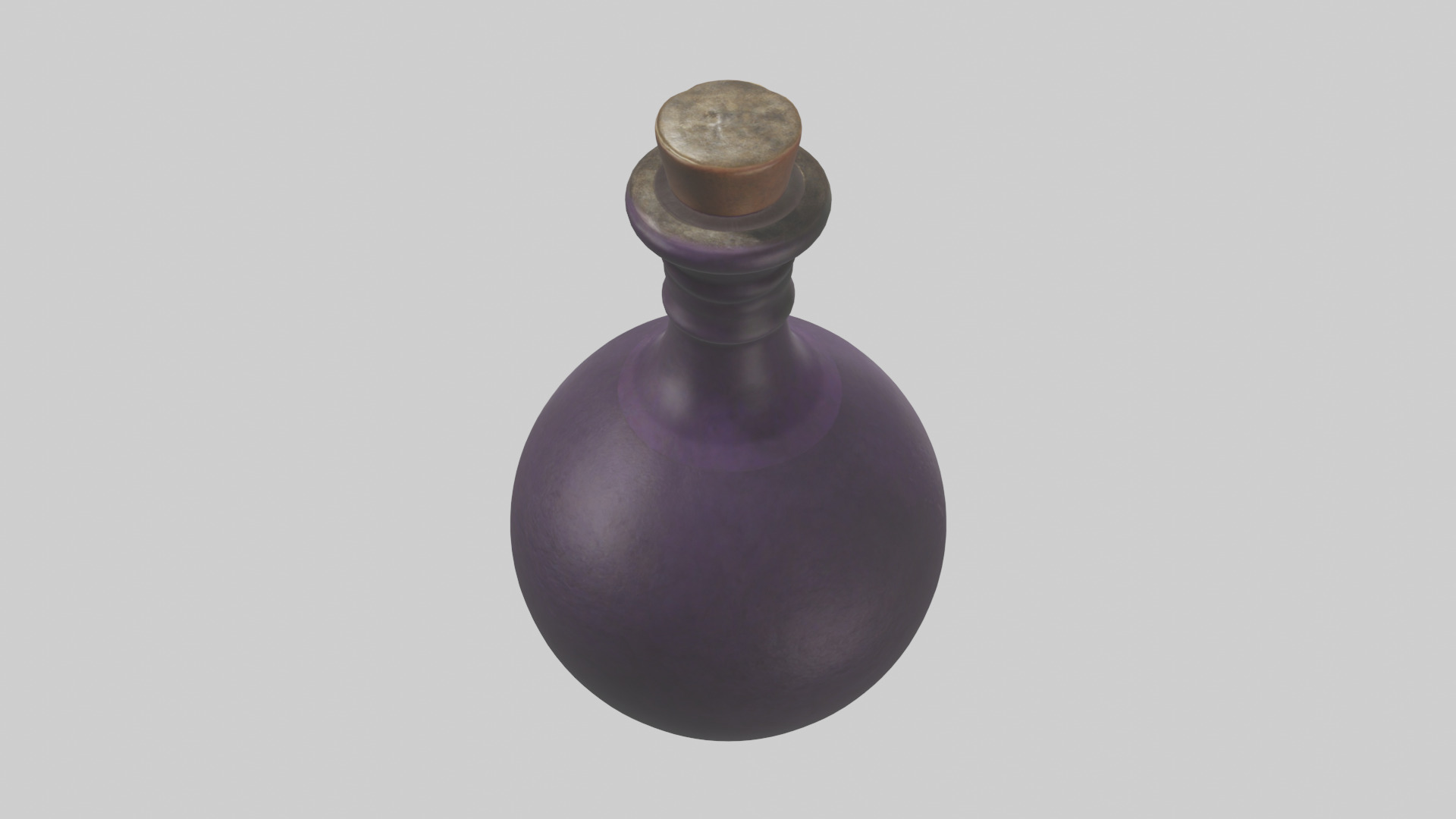 Potion Flask model Low-poly 3D model_15