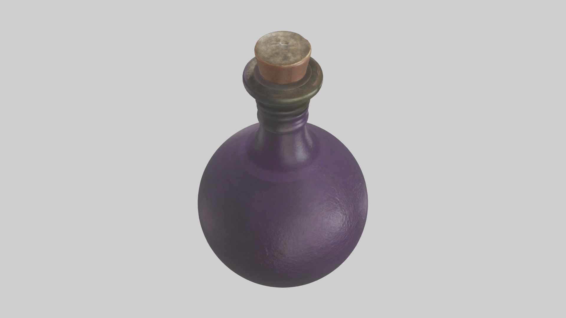 Potion Flask model Low-poly 3D model_18