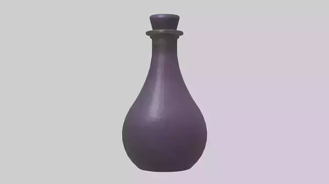 Potion of Strength model Low-poly 3D model