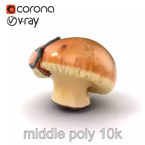 Damaged Mushroom Natural Form Change model pack