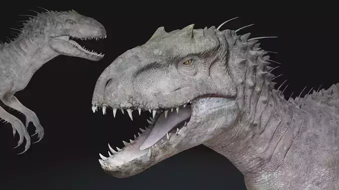 Indominus Rex Animation-Ready Jurassic World Low-poly 3D model