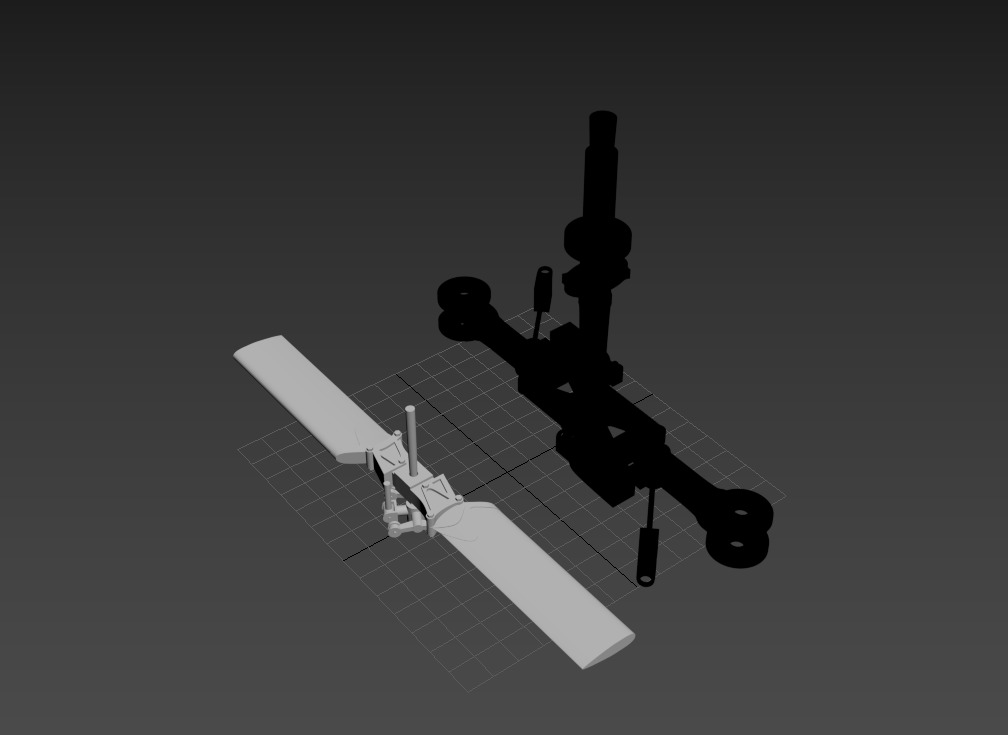 ah1w Helicopter 3D print model_20