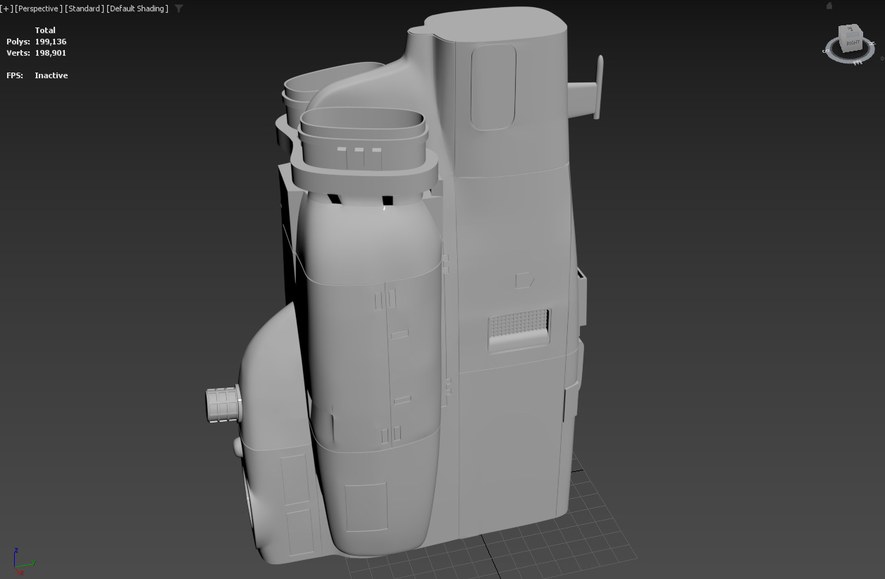 ah1w Helicopter 3D print model_14