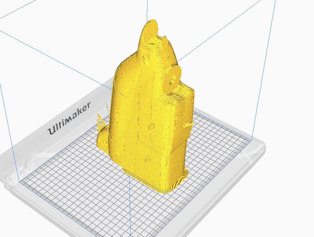 ah1w Helicopter 3D print model_29