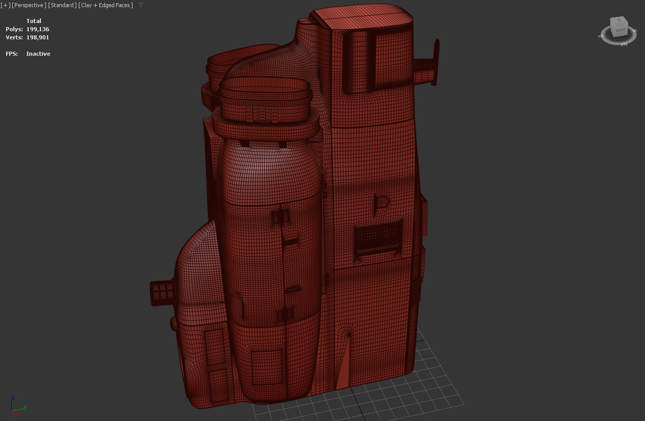 ah1w Helicopter 3D print model_15