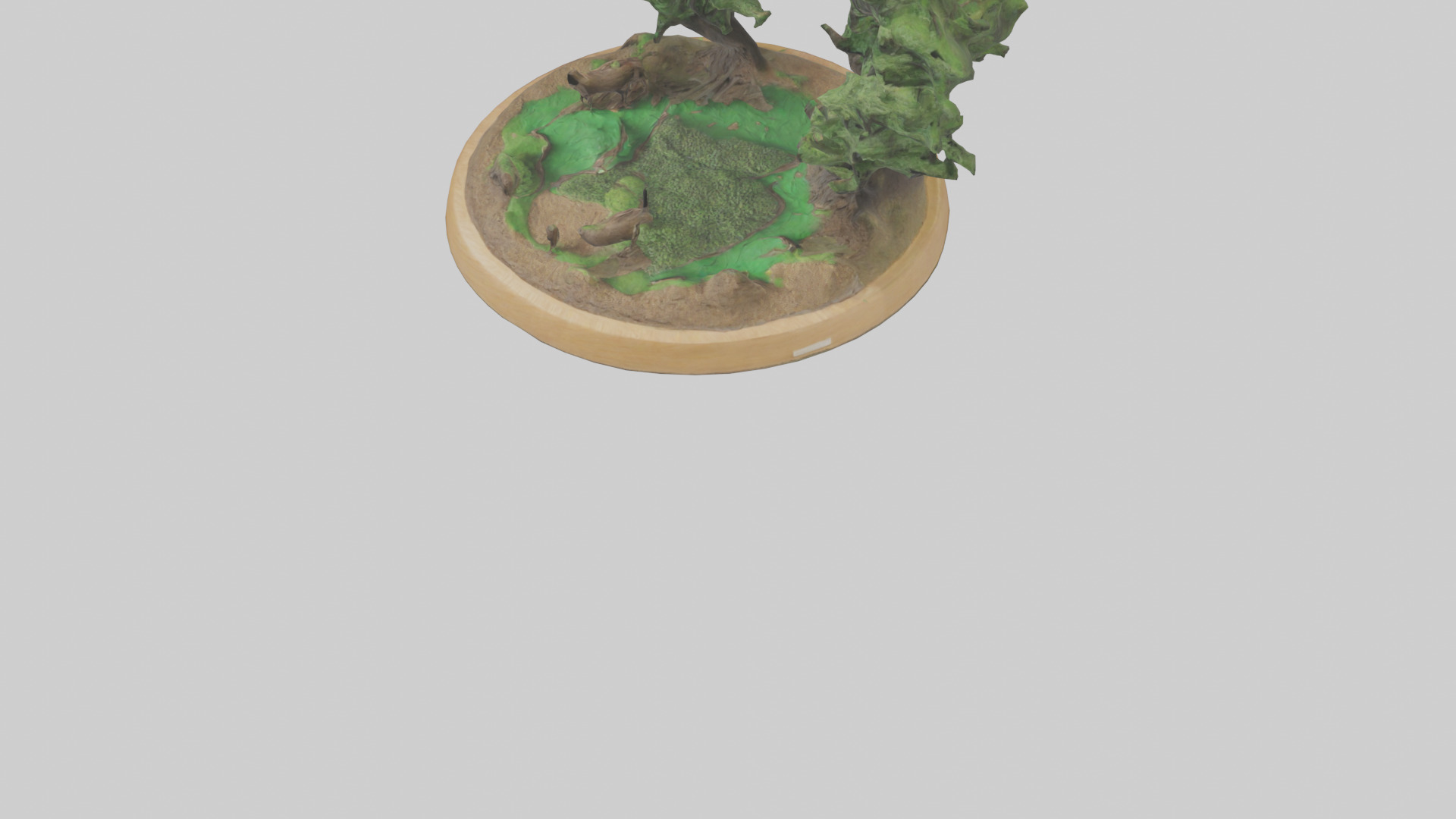 Preservation of Forests Sculpture model Low-poly 3D model_5