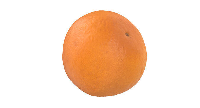 Orange Fruit 3D model 5