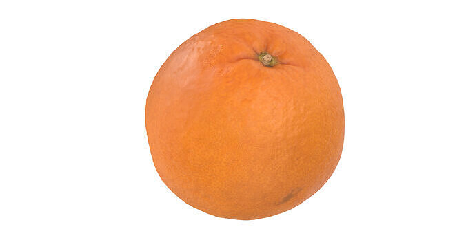 Orange Fruit 3D model 6