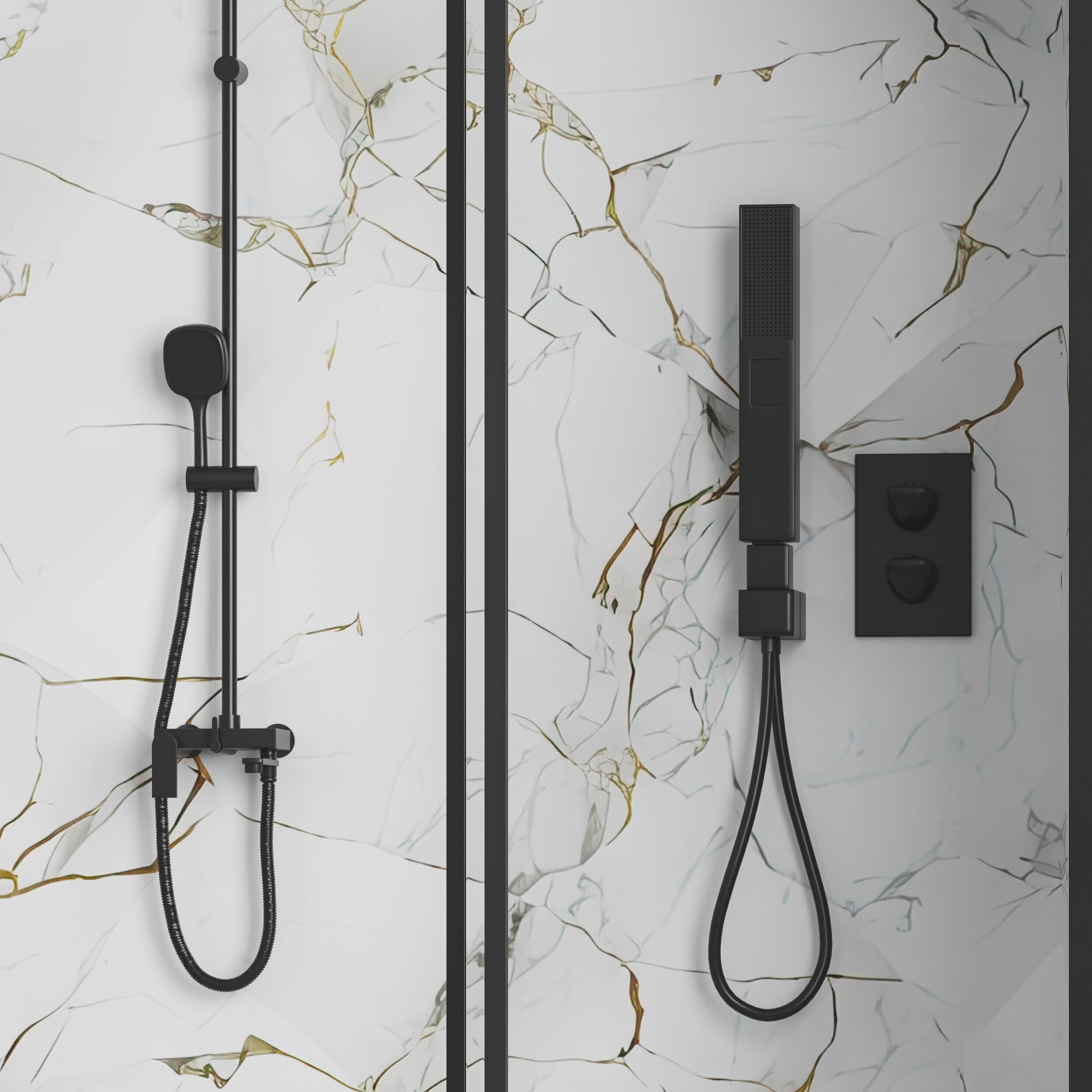 Shower cabin 07 3D model_9