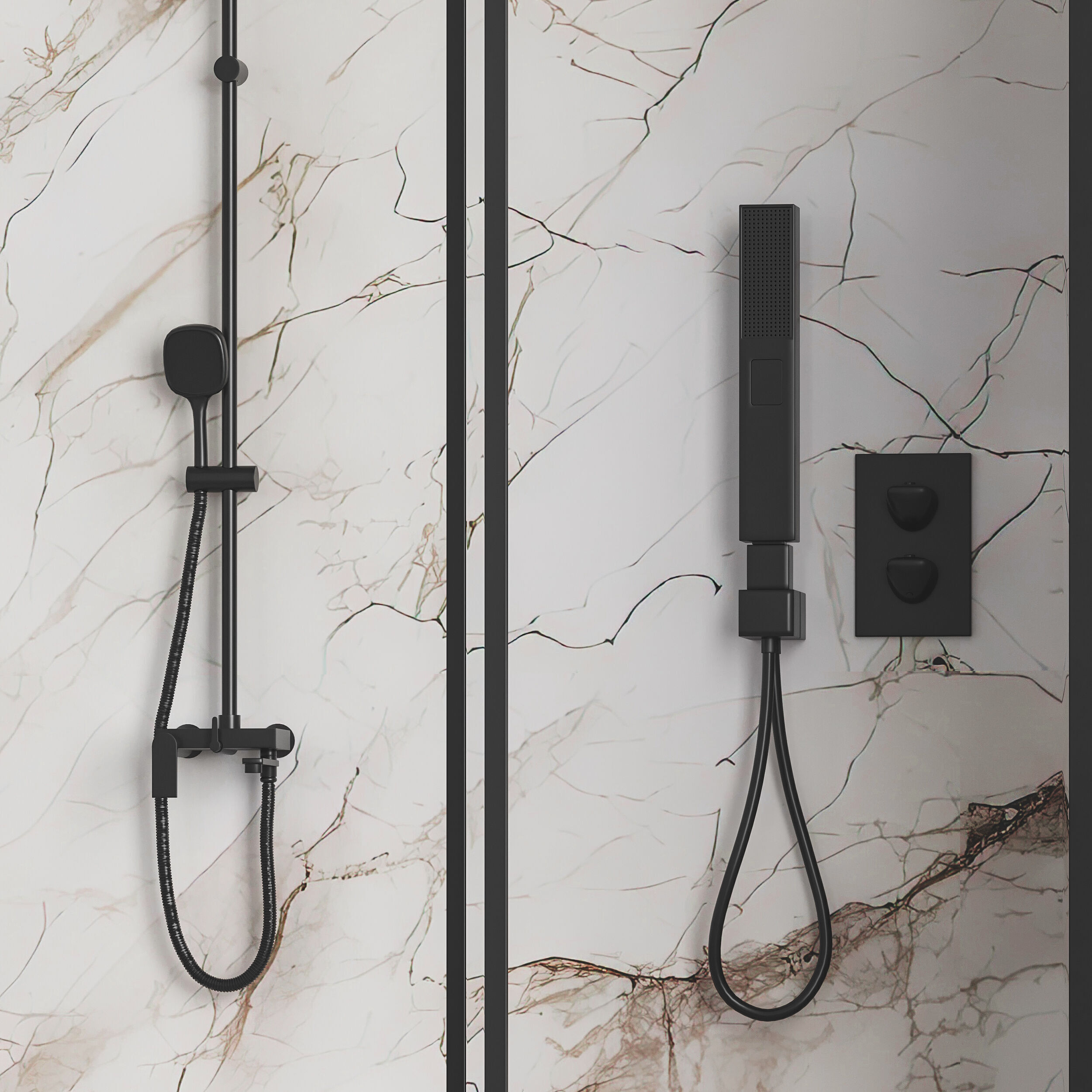 Shower cabin 07 3D model_5