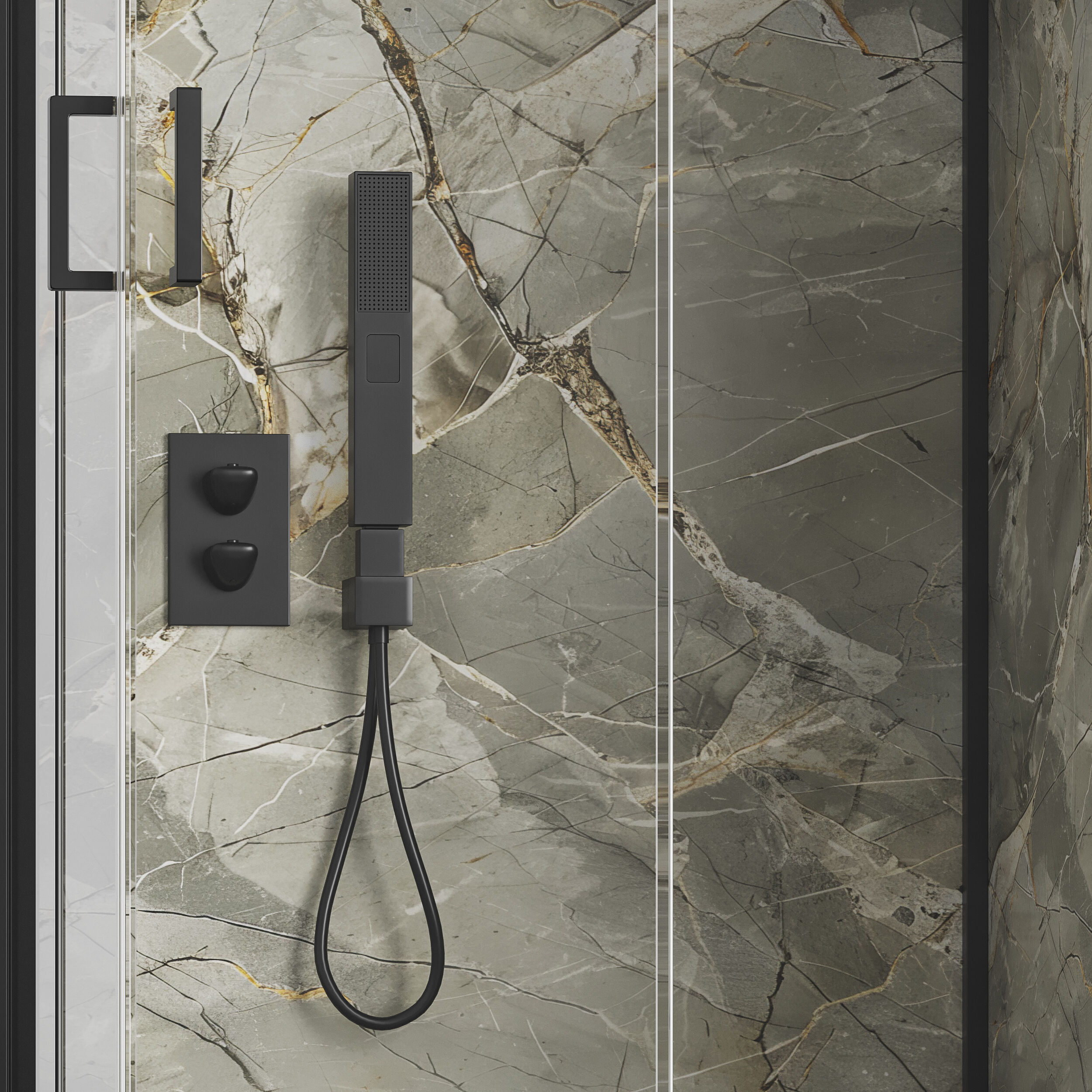 Shower cabin 08 3D model_11