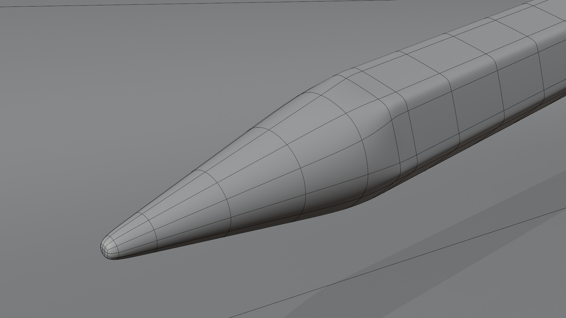 Pencil Free low-poly 3D model_7