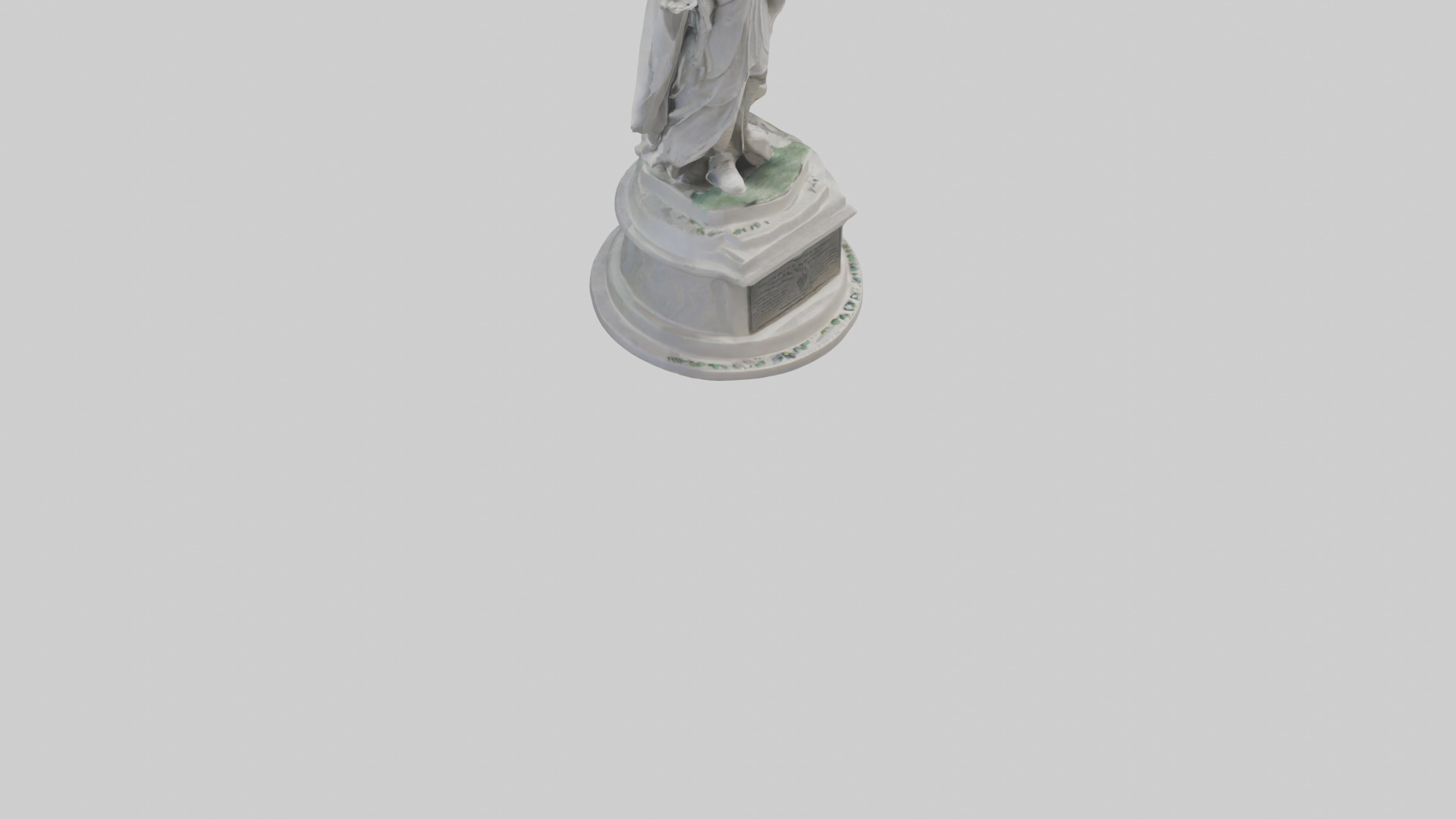 Protector of Peace monument model Low-poly 3D model_8
