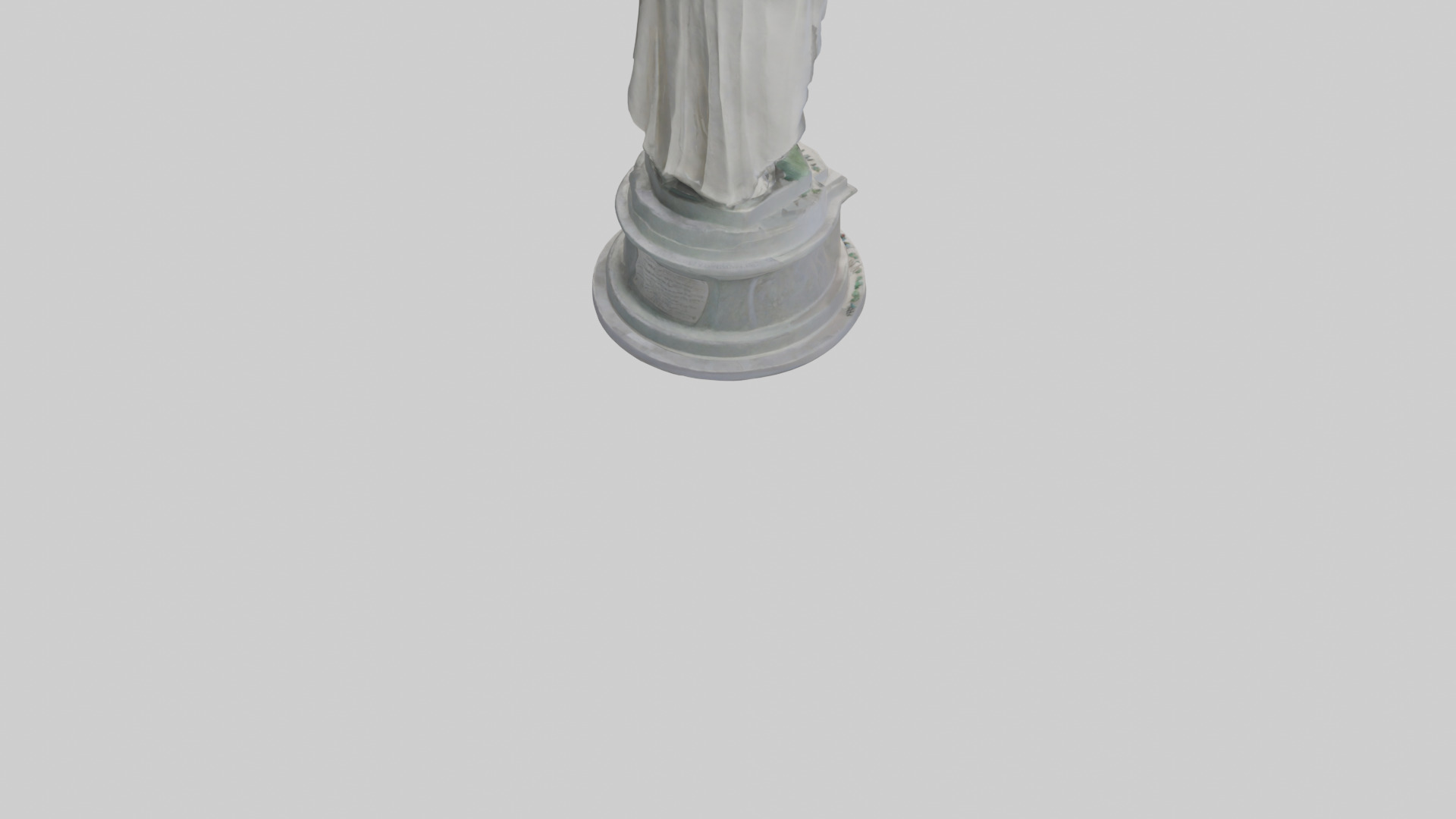 Protector of Peace monument model Low-poly 3D model_6