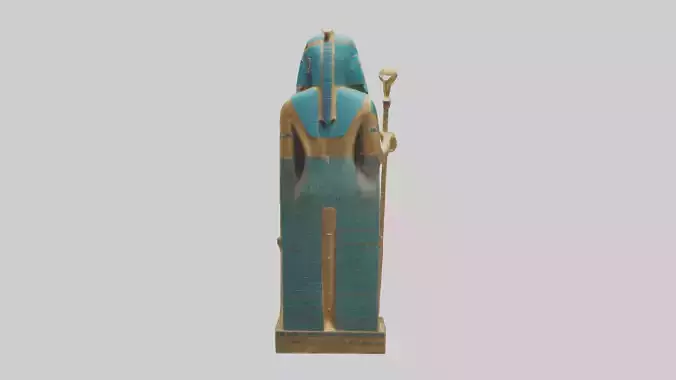 Ptah statue model