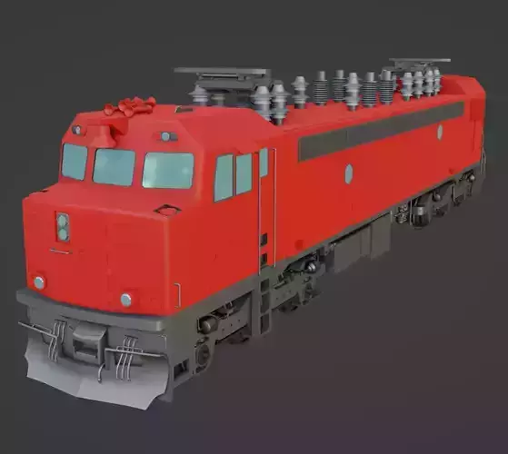 GMD-GF6C Electric Locomotive 3D print model