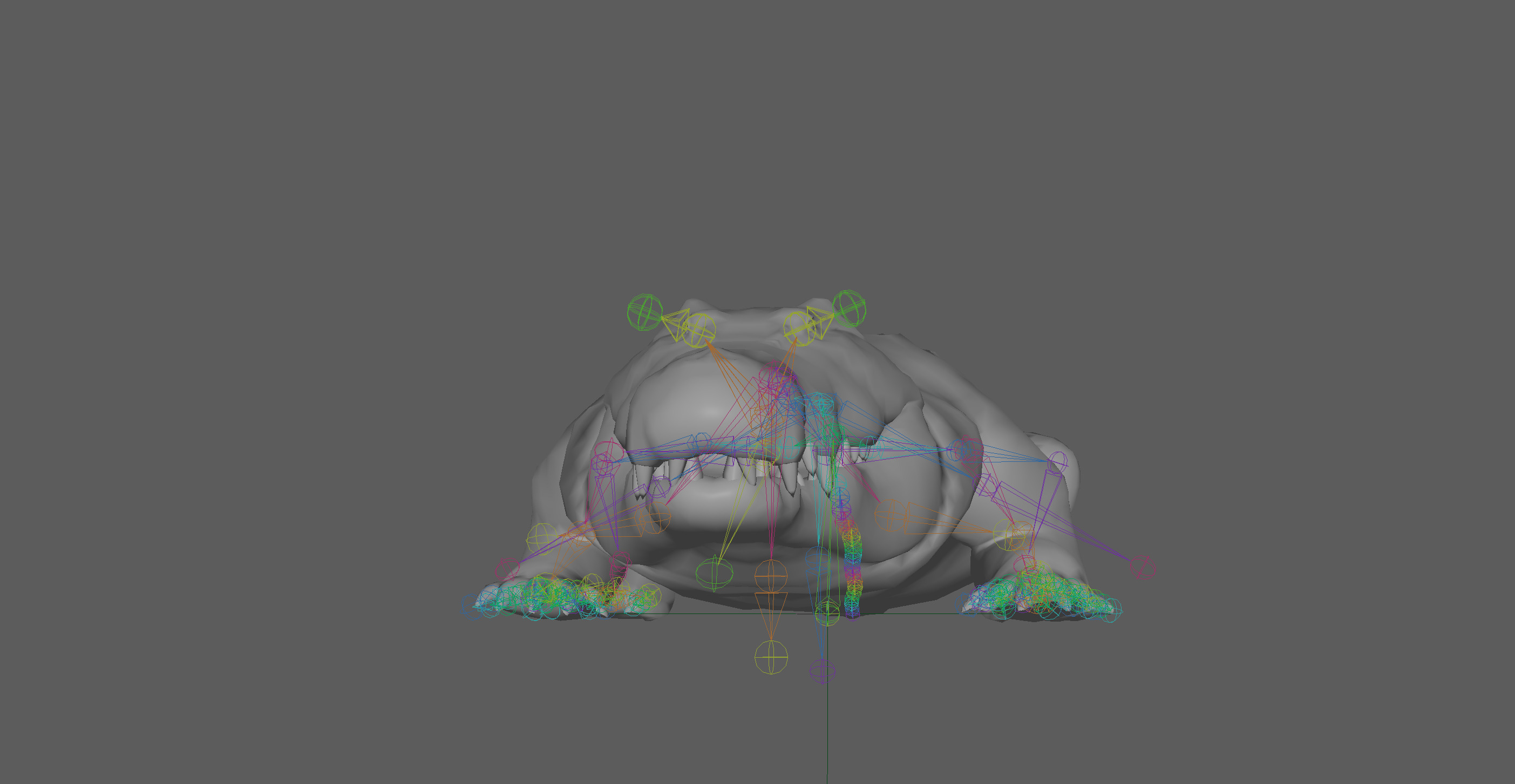 Crocodile Realistic Rigged 3D model_14