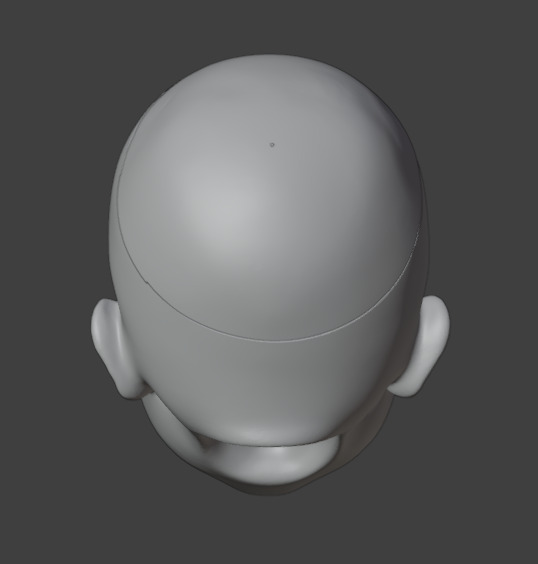 3d digital file Afro kid head for bjd doll for printing STL OBJ 3D print model_8