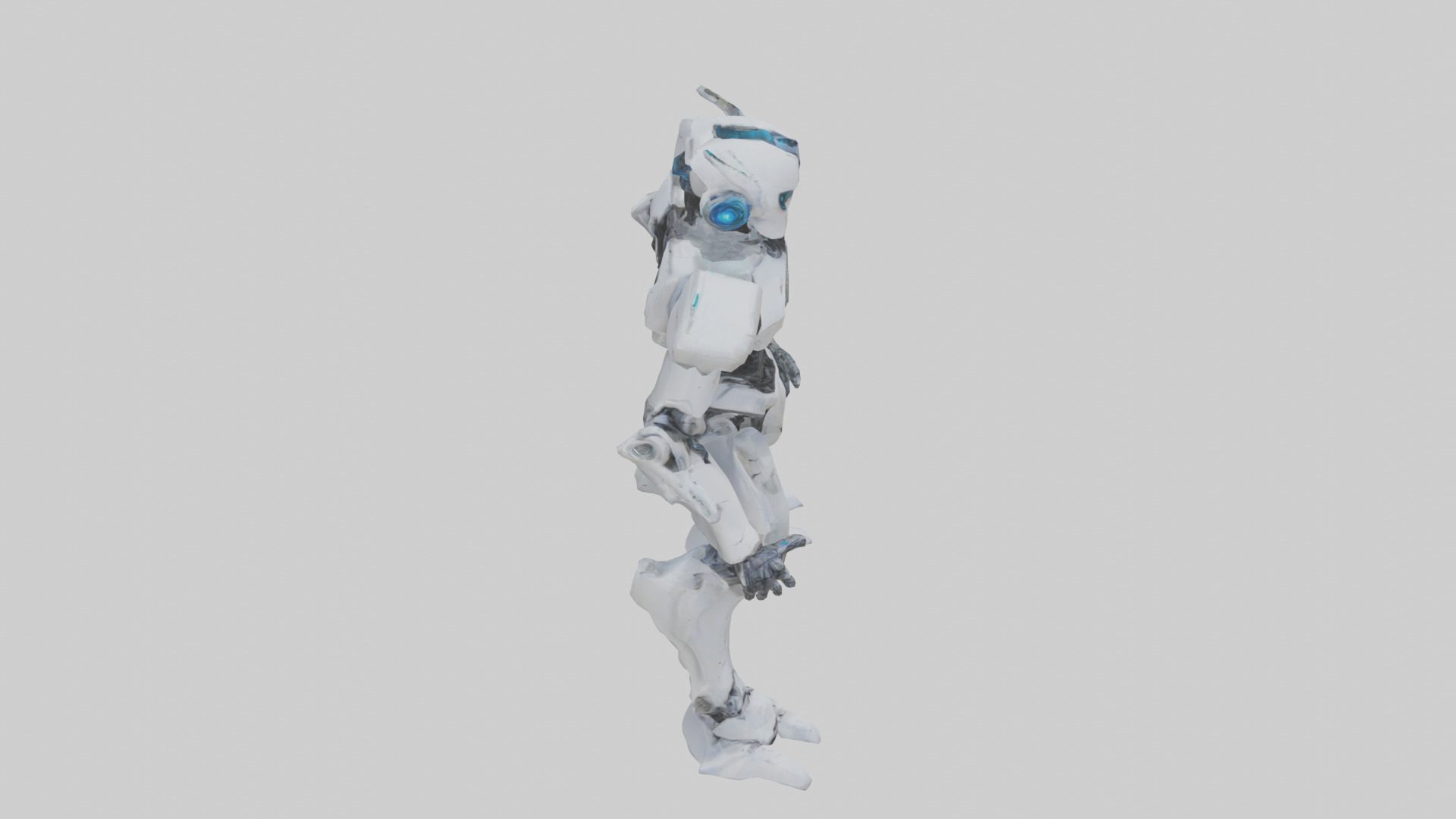 Quantum Droid statue model 2 Low-poly 3D model_18