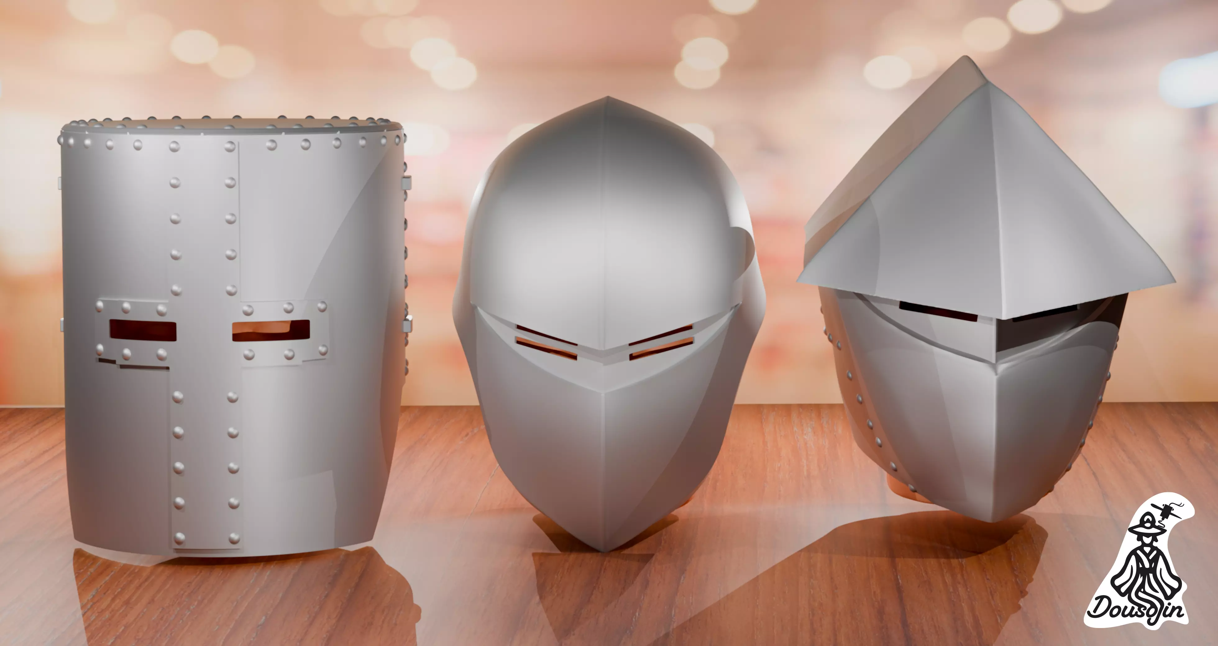Mask Set - Heretic Liberation Front - Chikyuu no Undou ni Tsuite 3D print model