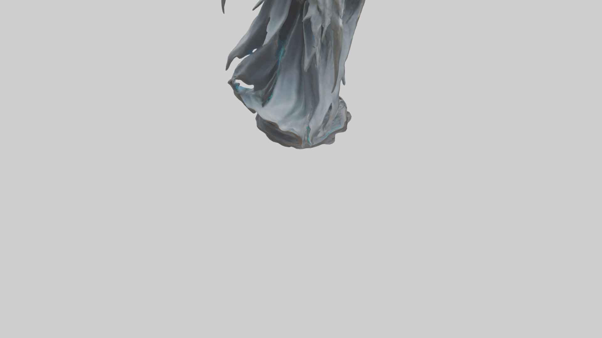 Quantum Lord statue model Low-poly 3D model_4