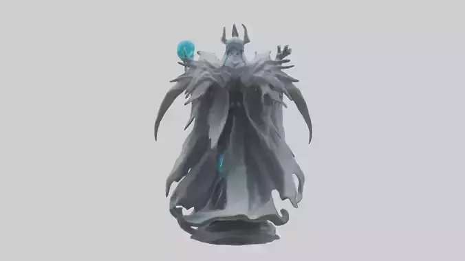 Quantum Lord statue model