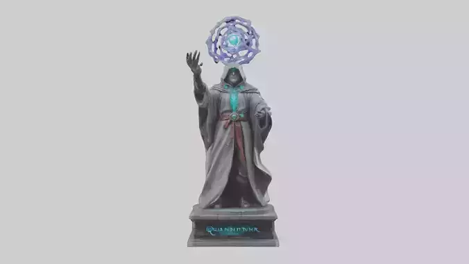 Quantum Sorcerer statue model