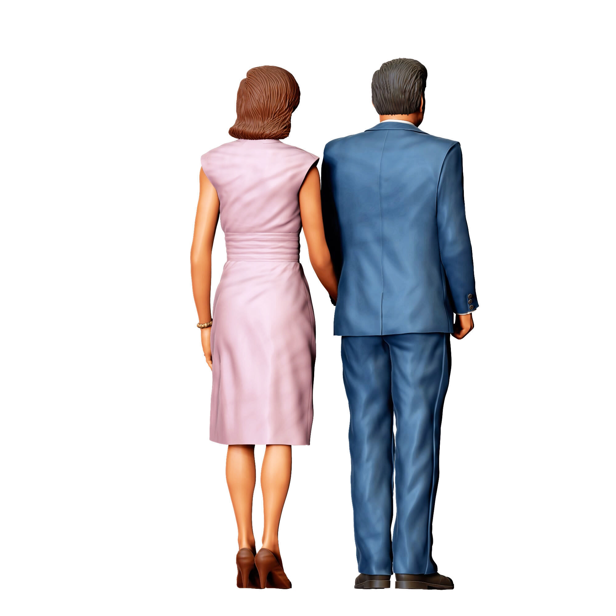 N2 Pool Party woman drinking  3D print model_52