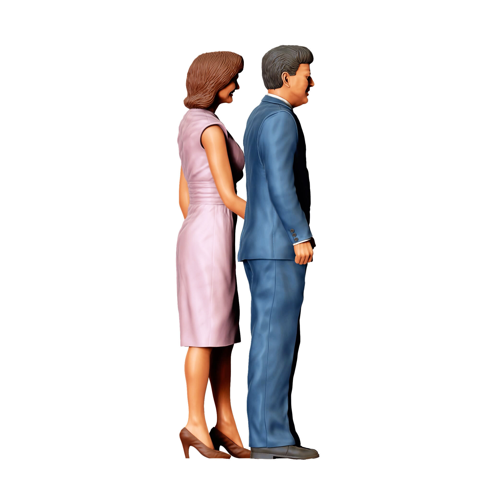 N2 Pool Party woman drinking  3D print model_49