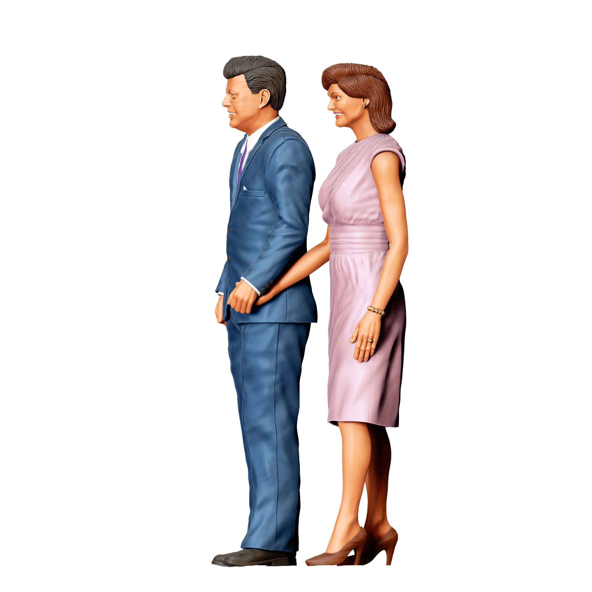 N2 Pool Party woman drinking  3D print model_58