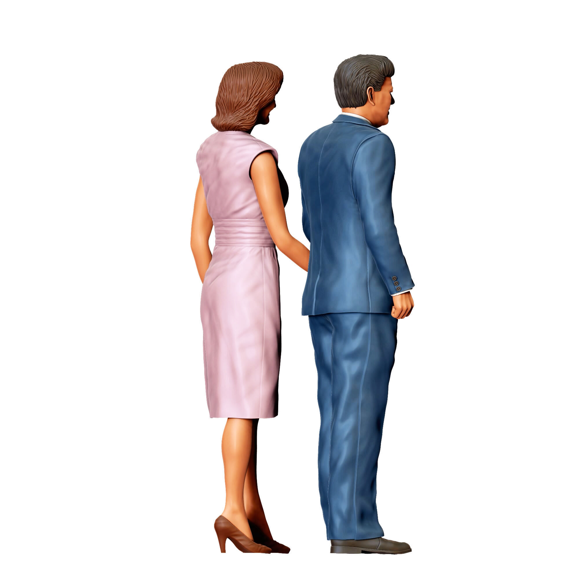 N2 Pool Party woman drinking  3D print model_50