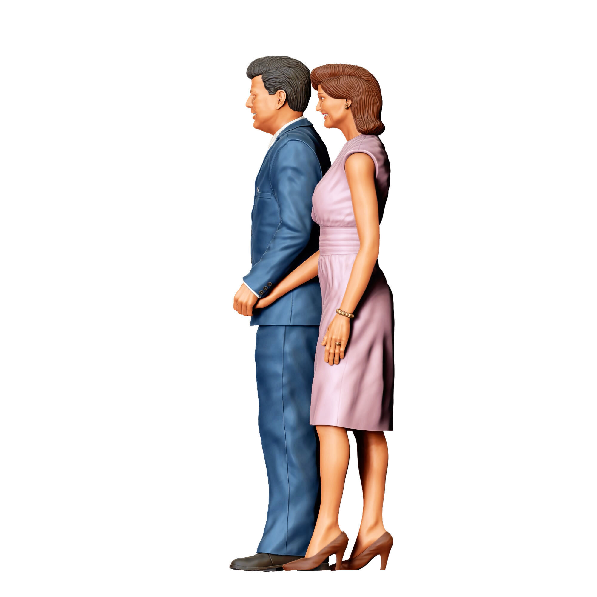 N2 Pool Party woman drinking  3D print model_57