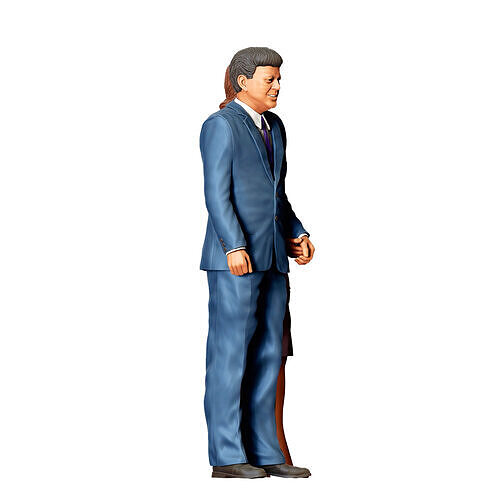 N2 John F Kennedy USA president and Jacqueline Kennedy Onassis 3D print model 5