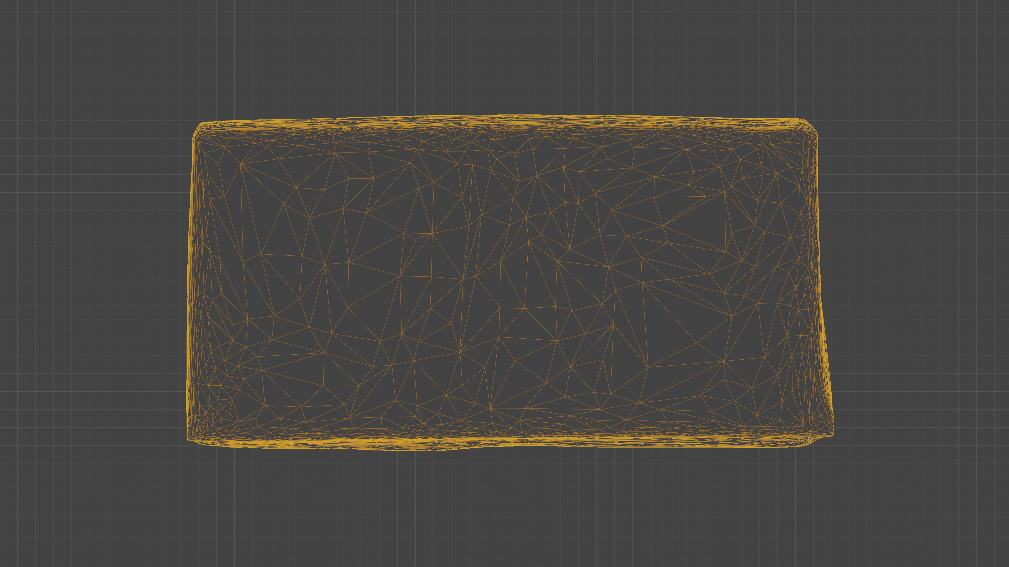 Scanned cardboard box for parcels Low-poly 3D model_28