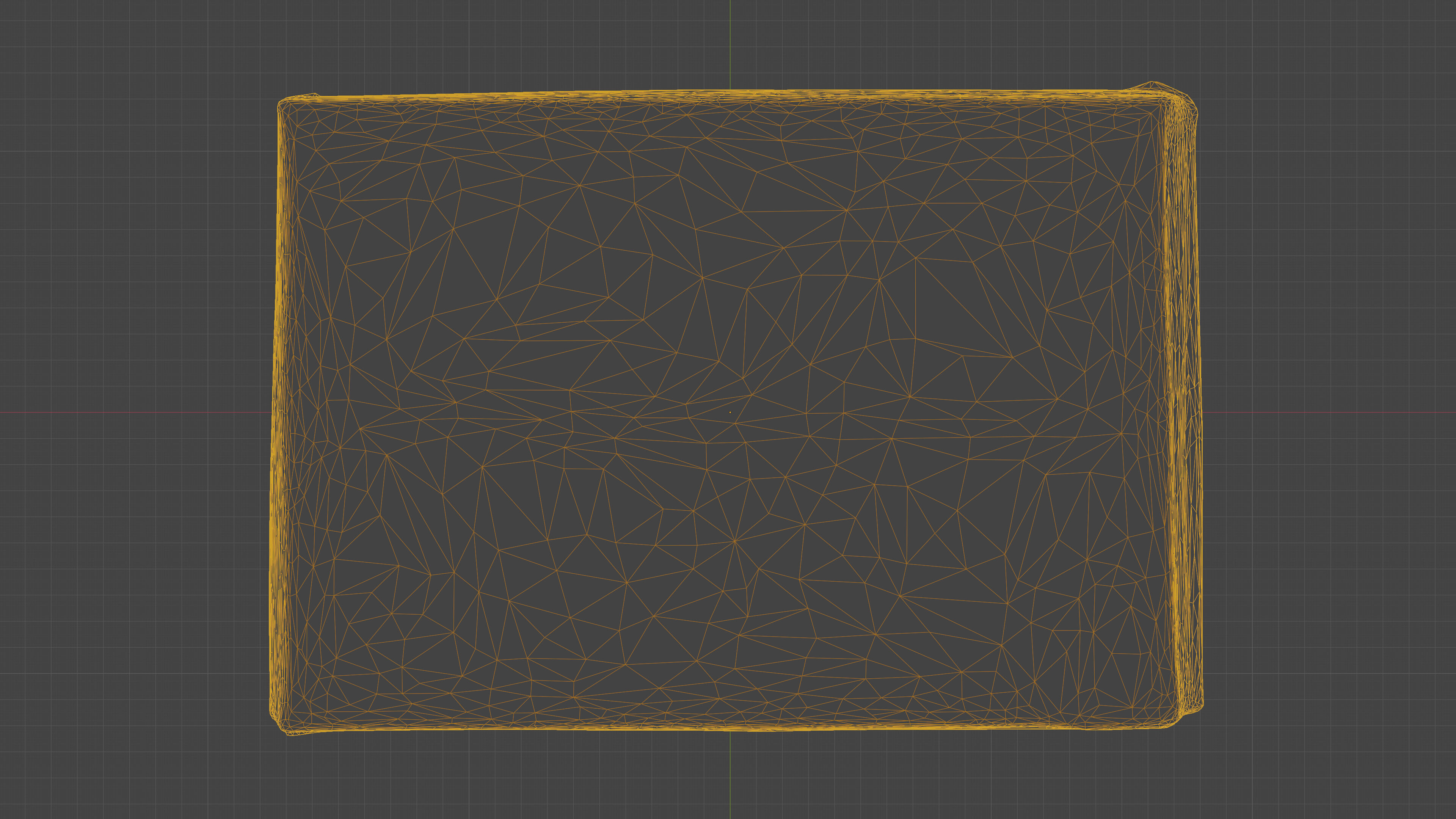 Scanned cardboard box for parcels Low-poly 3D model_32