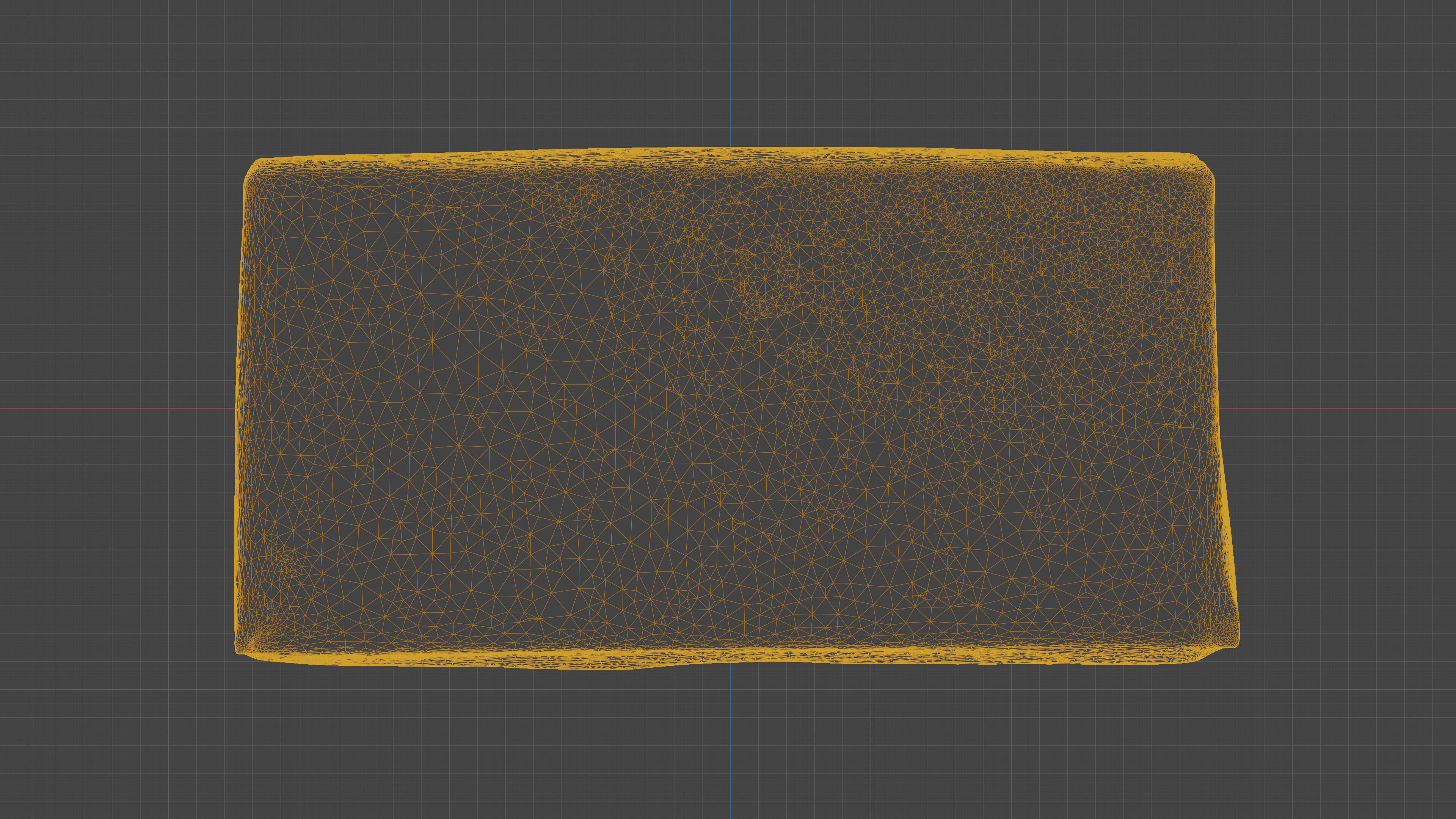 Scanned cardboard box for parcels Low-poly 3D model_18