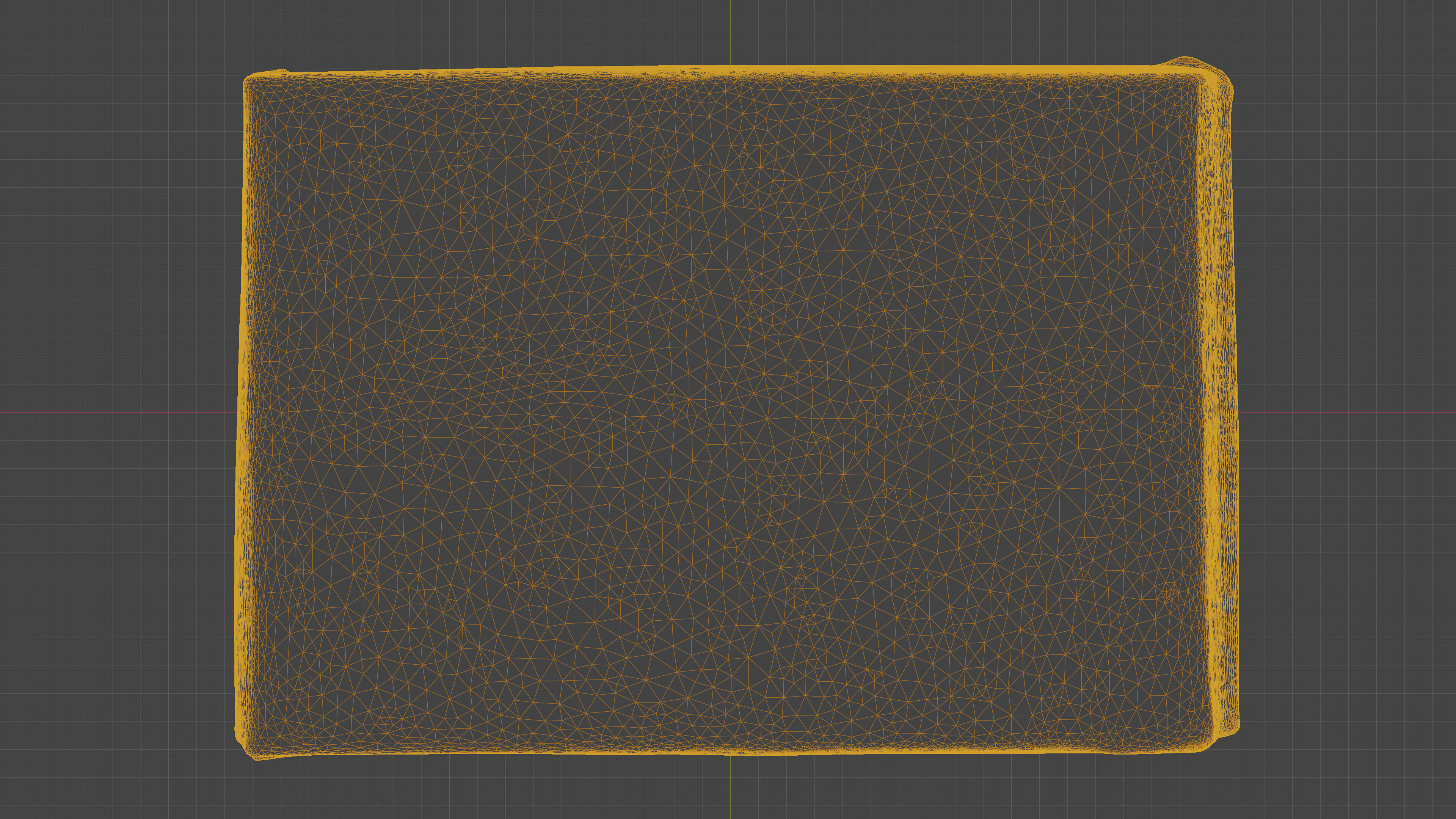 Scanned cardboard box for parcels Low-poly 3D model_22