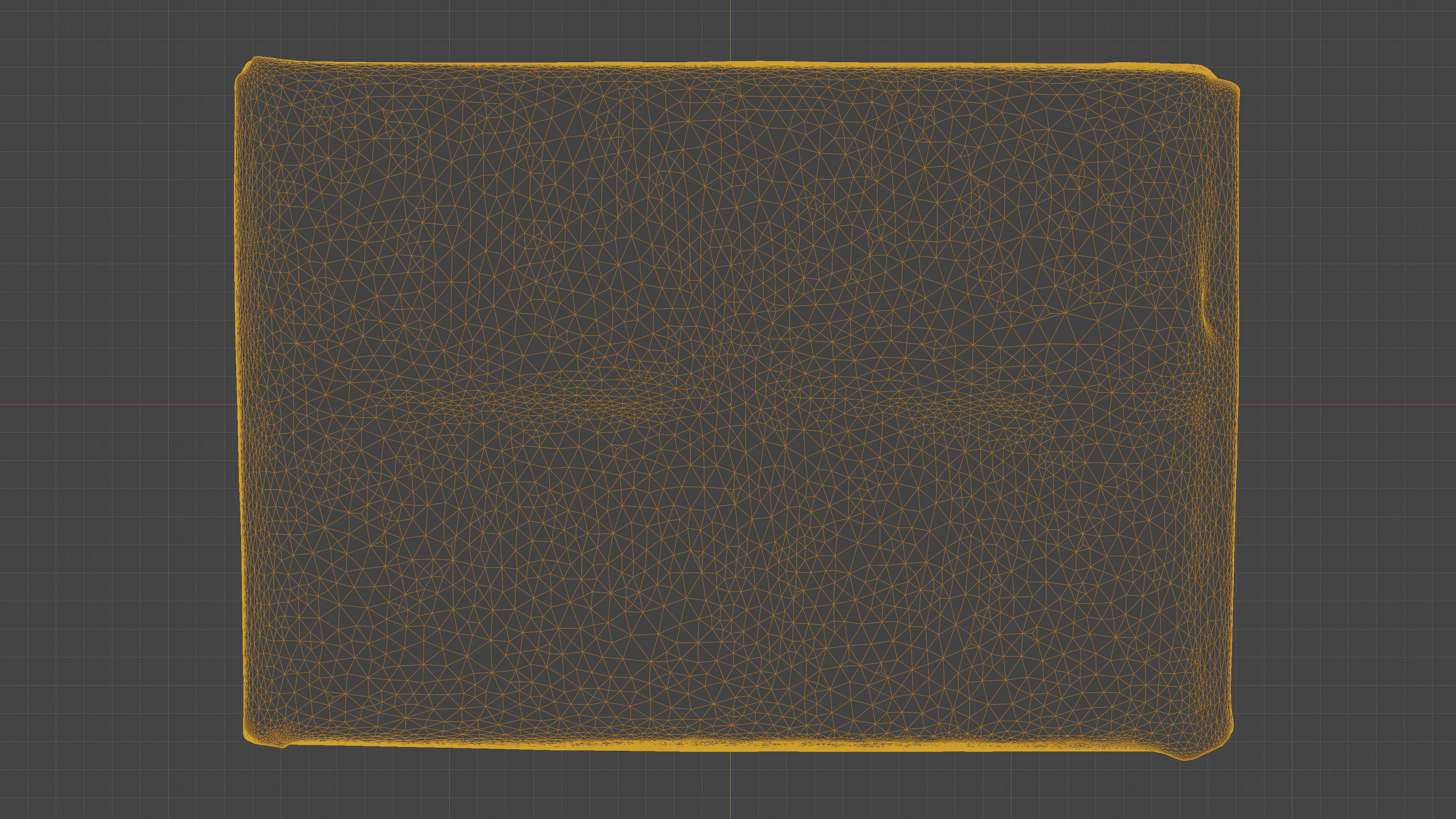 Scanned cardboard box for parcels Low-poly 3D model_23