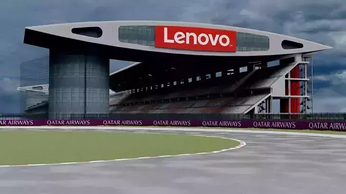 Shanghai International Circuit GP 3D model