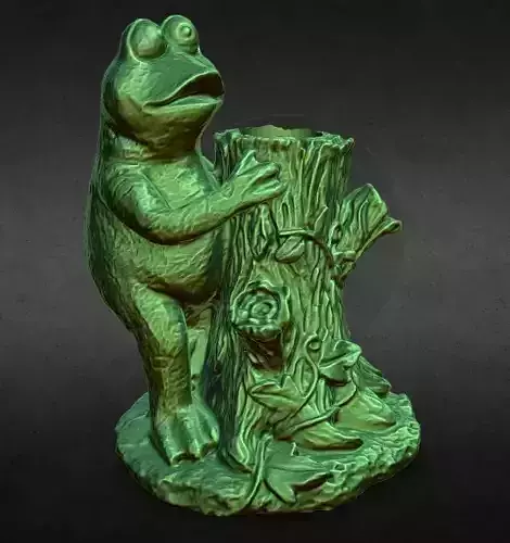 froggy candle holder decoration